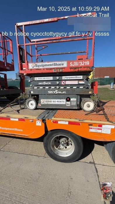 2018 SKYJACK SJIII-3219