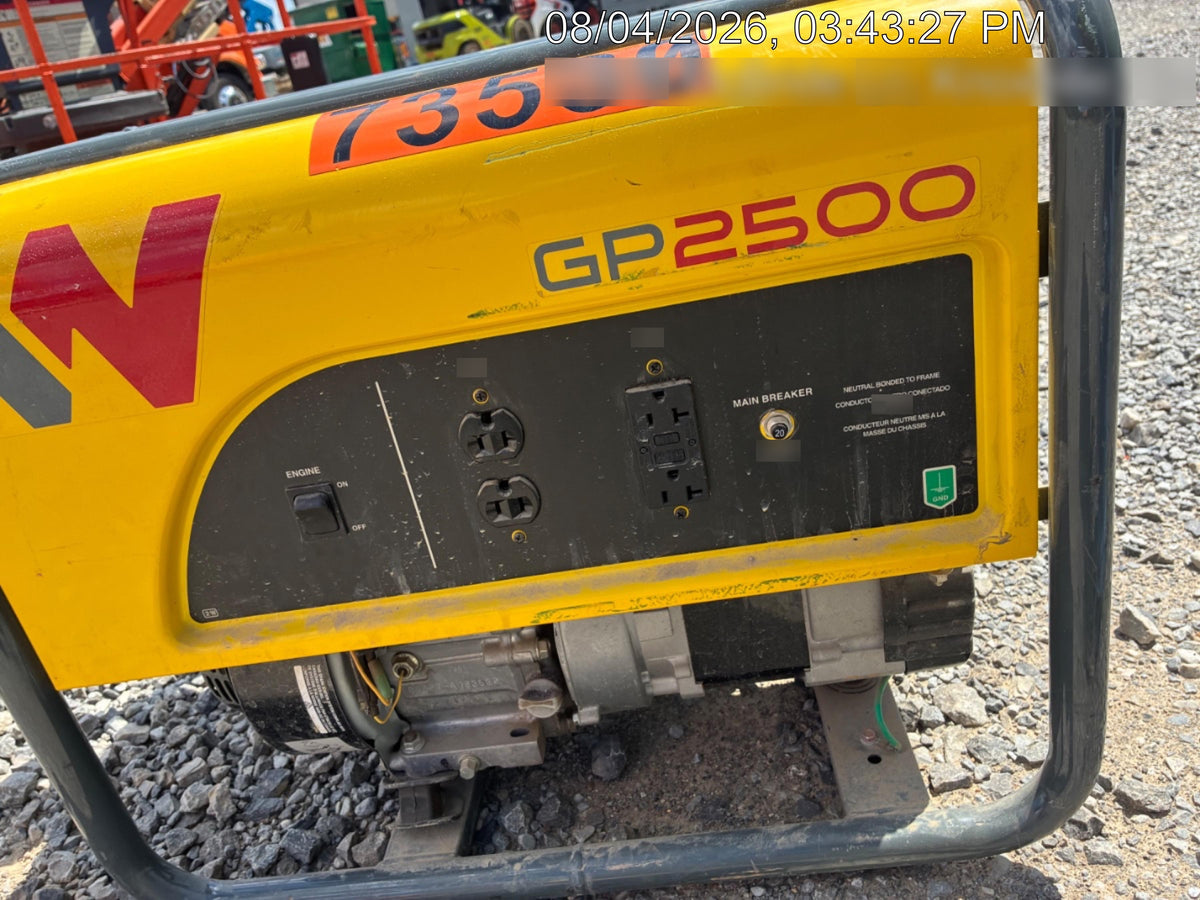 2020 WACKER NEUSON GP2500A