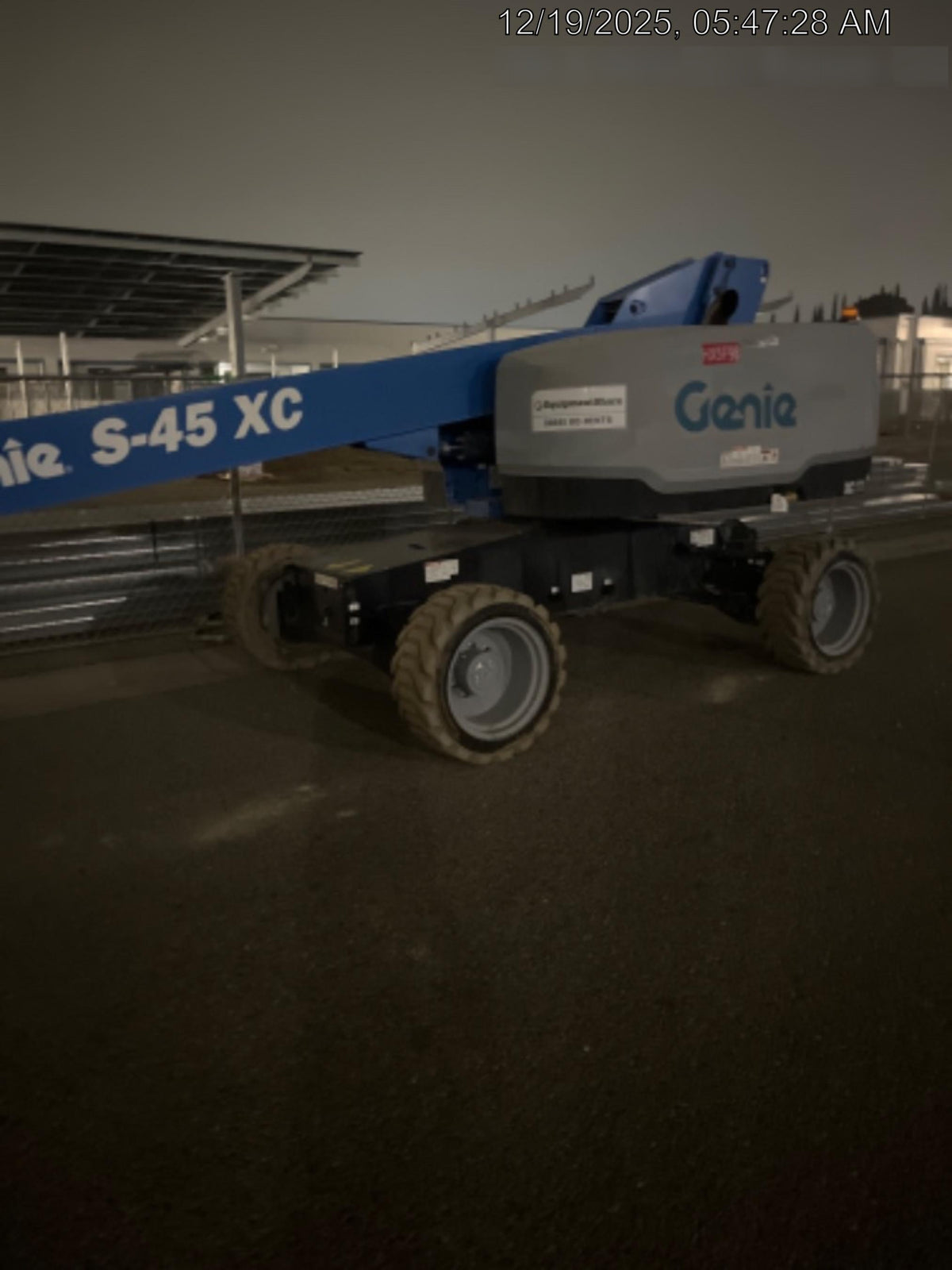 2020 GENIE S-45 XC