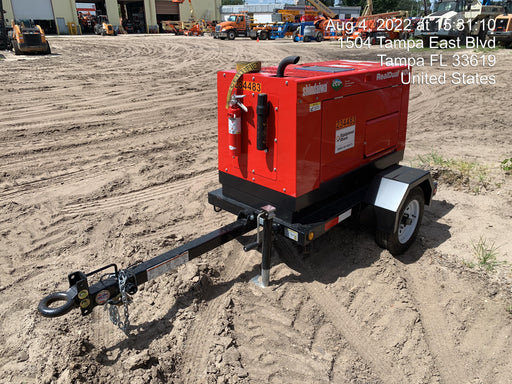2022 Shindaiwa DGW400MDL Kubota D902 Engine, 23 HP, Dual Op Welder, Wire, Arc, Droop Stick, Tig, and CC Stick Functionality, Simulphase, 3 Phase and 1 Phase Gen Output, Single Axle NB Trlr, Slr Trckl Chrg 12V 12W, Fire Ext