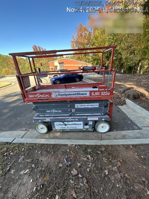 2019 Skyjack SJIII-3226 Standard Options, Trojan Batteries