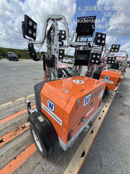 2023 Wanco WLTT-4MM4K Diesel, Deep Sea Controller, Shore Power Plug, Auto Start, (4) 350W LED Floodlights, 4kW Generator, 60 Gal Fuel Tank, 2" Ball, T3