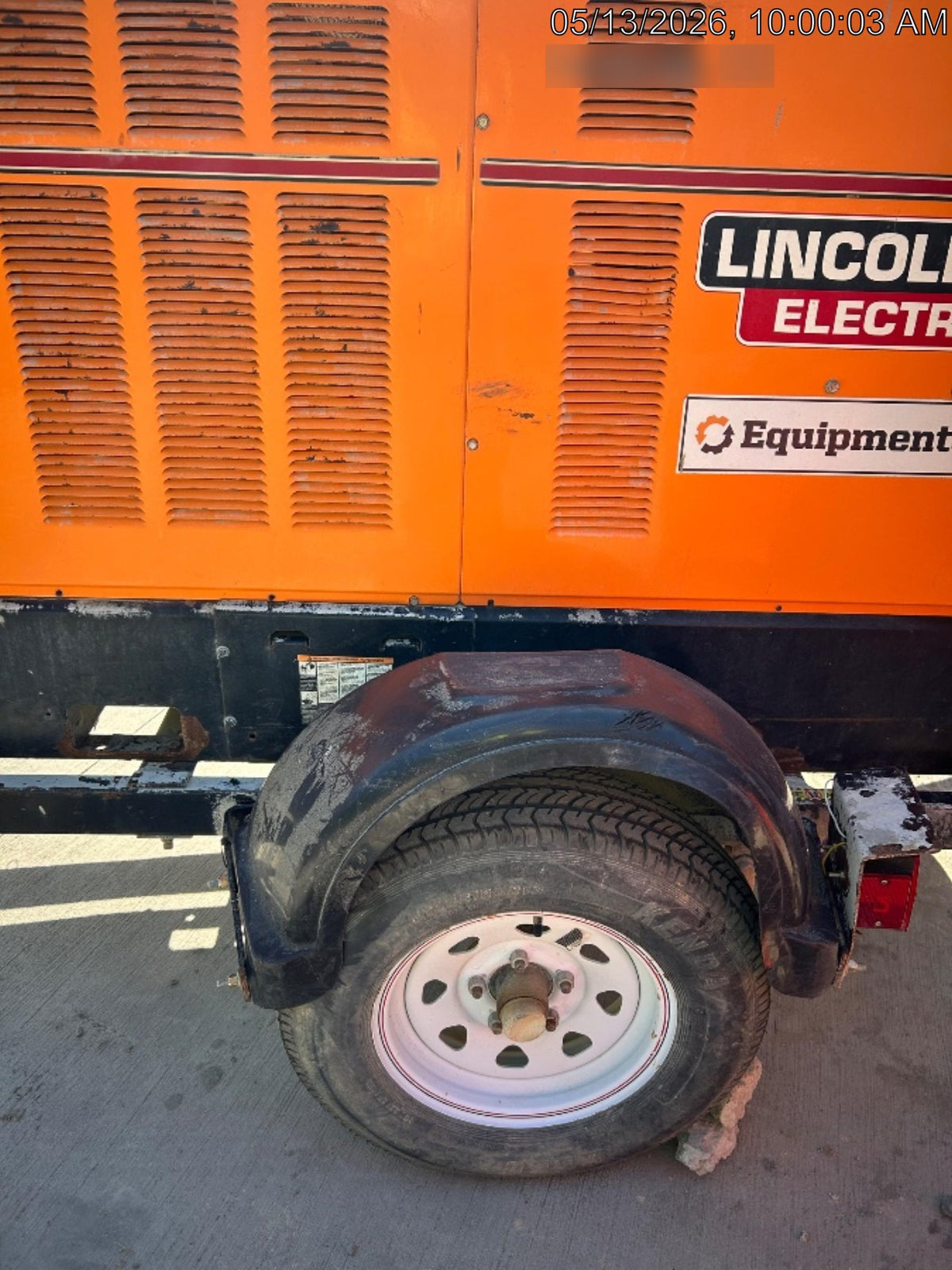 2021 Lincoln Electric Vantage 549X Ready Pak 3, ORANGE (includes trailer, cable rack, fender light kit)