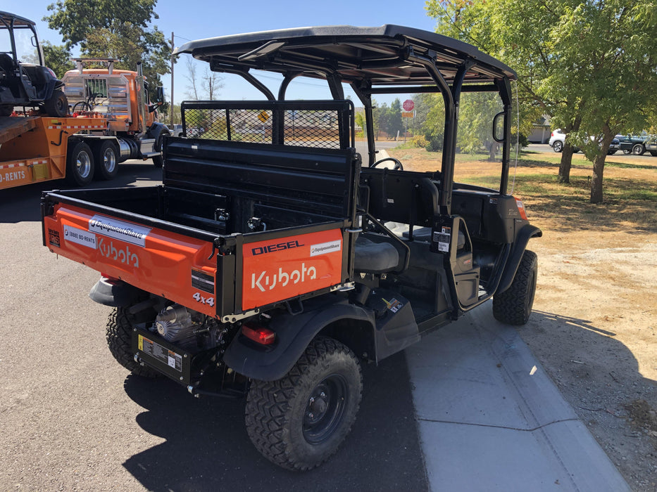 2022 Kubota RTV-X1140R-H Plastic Canopy, Windshield Acrylic Clear, LED Strobe Light, Wire Harness Kit, Back up Alarm
