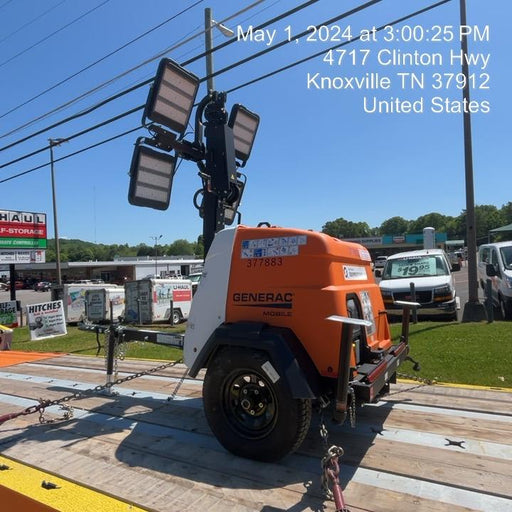 2023 Generac MLT2 Diesel, Flex Switch 120V Input, Powerzone Controller, 
(4) 320W LED Lights, 4kW Generator, 39.9 Gal Fuel Tank, 2" Ball, T3