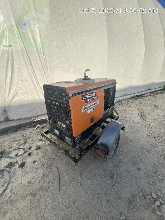 2022 Lincoln Electric LE400 Kubota V1505, Trlr, Cable Rack, Light Kit, ES Decals, T3