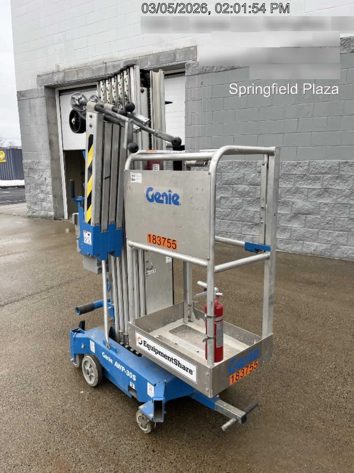 2021 GENIE AWP-30S DC