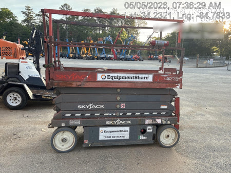 2019 Skyjack SJIII-3226 Standard Options, Trojan Batteries