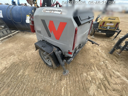 2019 Wacker Neuson LTV6L-MH Mobile Light Tower w/Fuel Level Sensor Installed