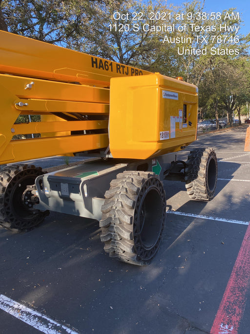 2020 Haulotte HA61RTJ PRO DSL, 4WD, Sld Tires, Bcn