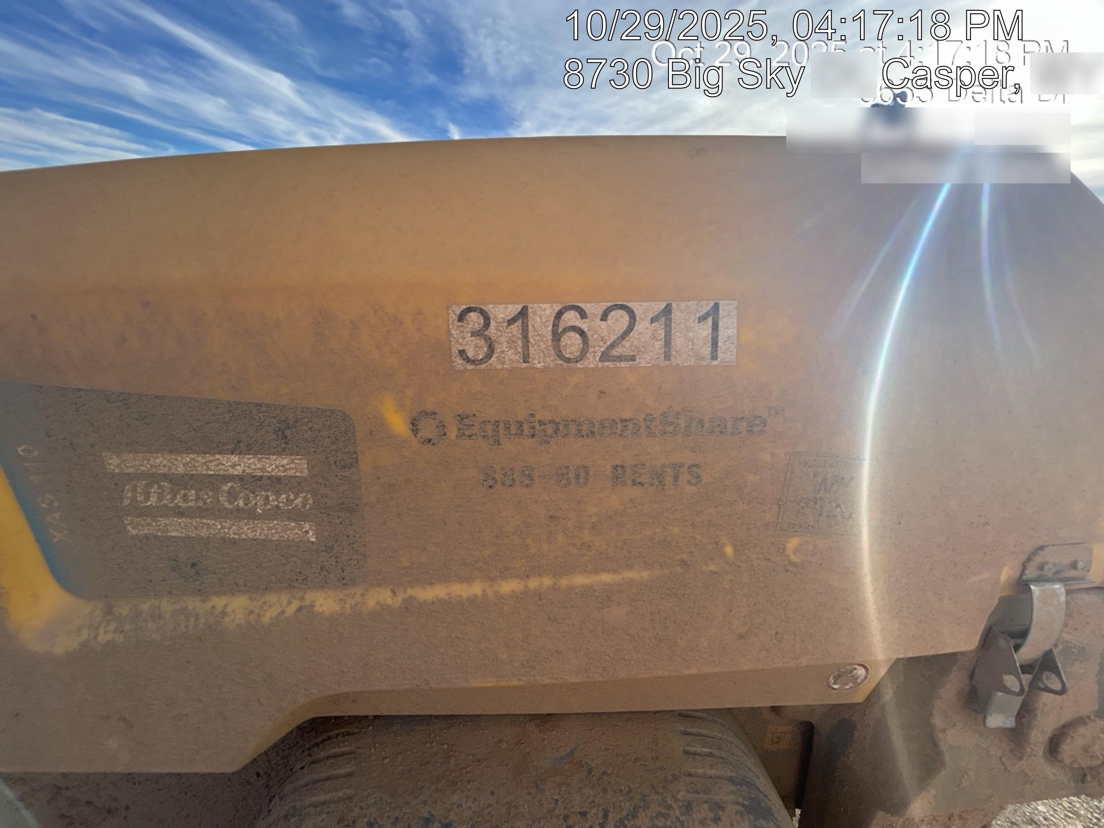 2023 ATLAS COPCO XAS 110