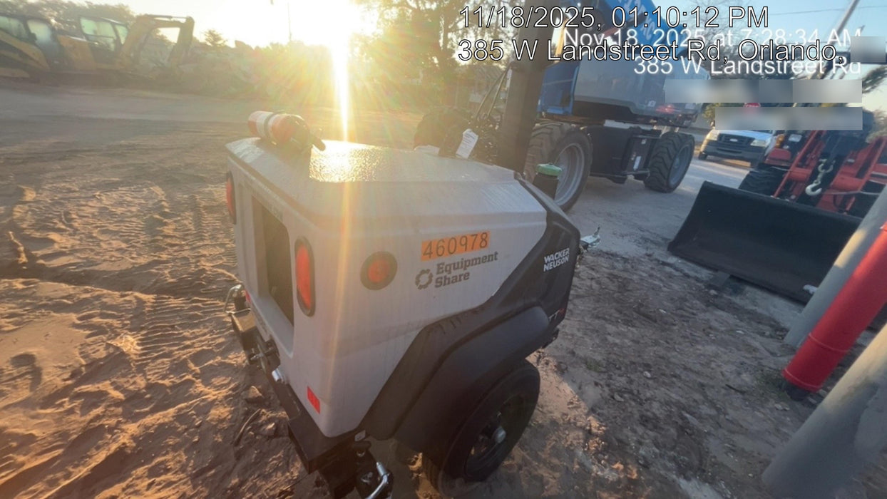 2024 Wacker Neuson LTT4 Diesel, Kohler KDW702, Deep Sea Controller, Auto Start, LED 320W, Bypass Outlet, T3