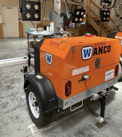 2024 Wanco WLTT-4MM4K Diesel, Deep Sea Controller, Shore Power Plug, Auto Start, (4) 350W LED Floodlights, 4kW Generator, 60 Gal Fuel Tank, 2" Ball, T3