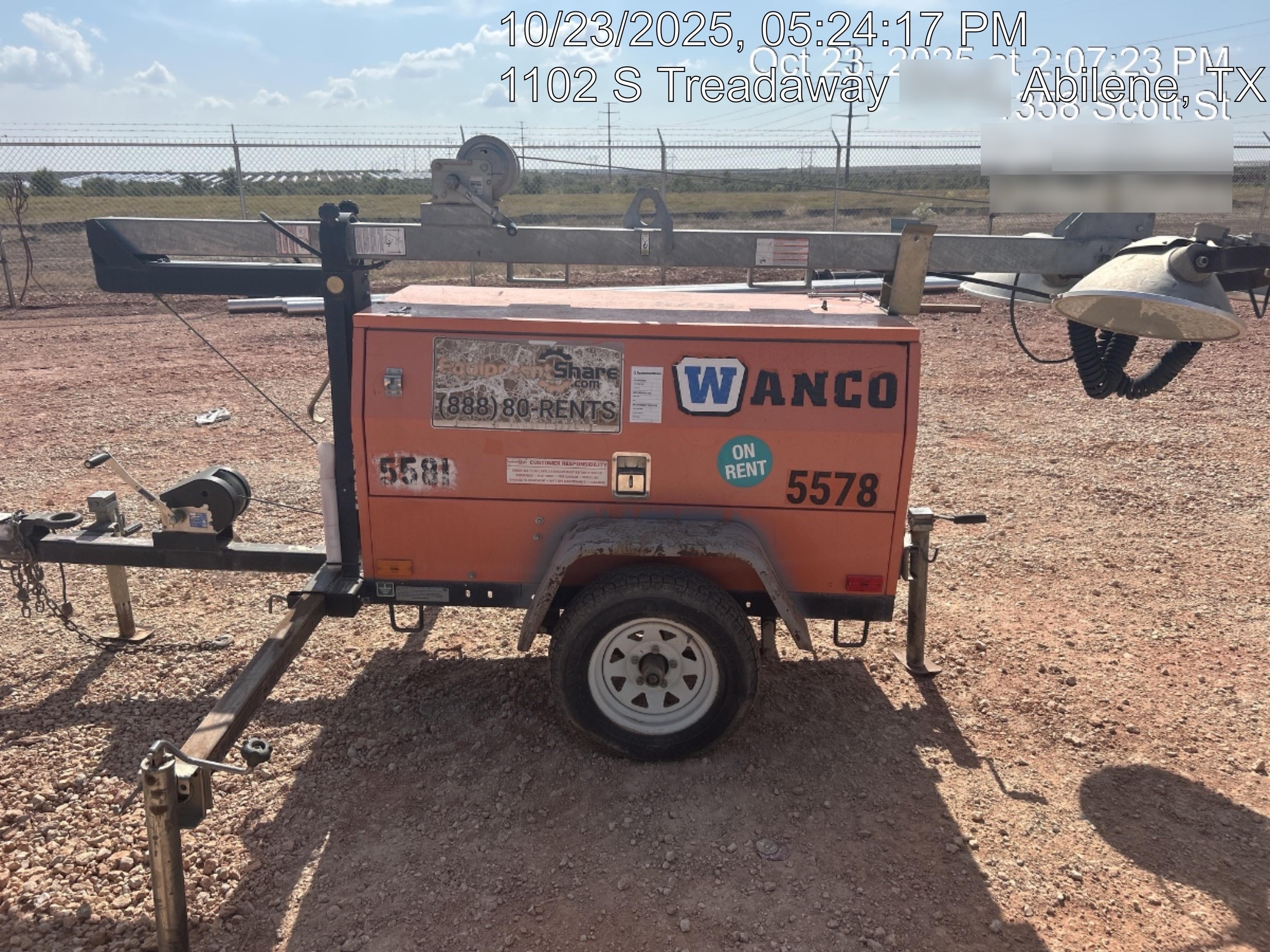 Wanco WLT-4M WANCO WLT-4M 6 kW Towable Light Generator