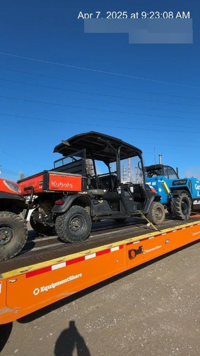 2022 Kubota RTV-X1140W-H Plastic Canopy, Windshield Acrylic Clear, LED Strobe Light, Wire Harness Kit, Back up Alarm