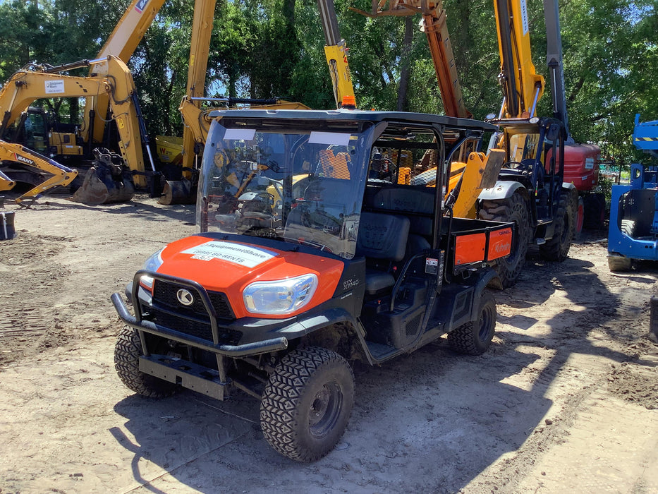 2022 Kubota RTV-X1140W-H Plastic Canopy, Windshield Acrylic Clear, LED Strobe Light, Wire Harness Kit, Back up Alarm