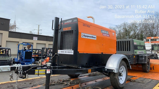 2022 Lincoln Electric LE400 Kubota V1505, Trlr, Cable Rack, Light Kit, ES Decals, T3