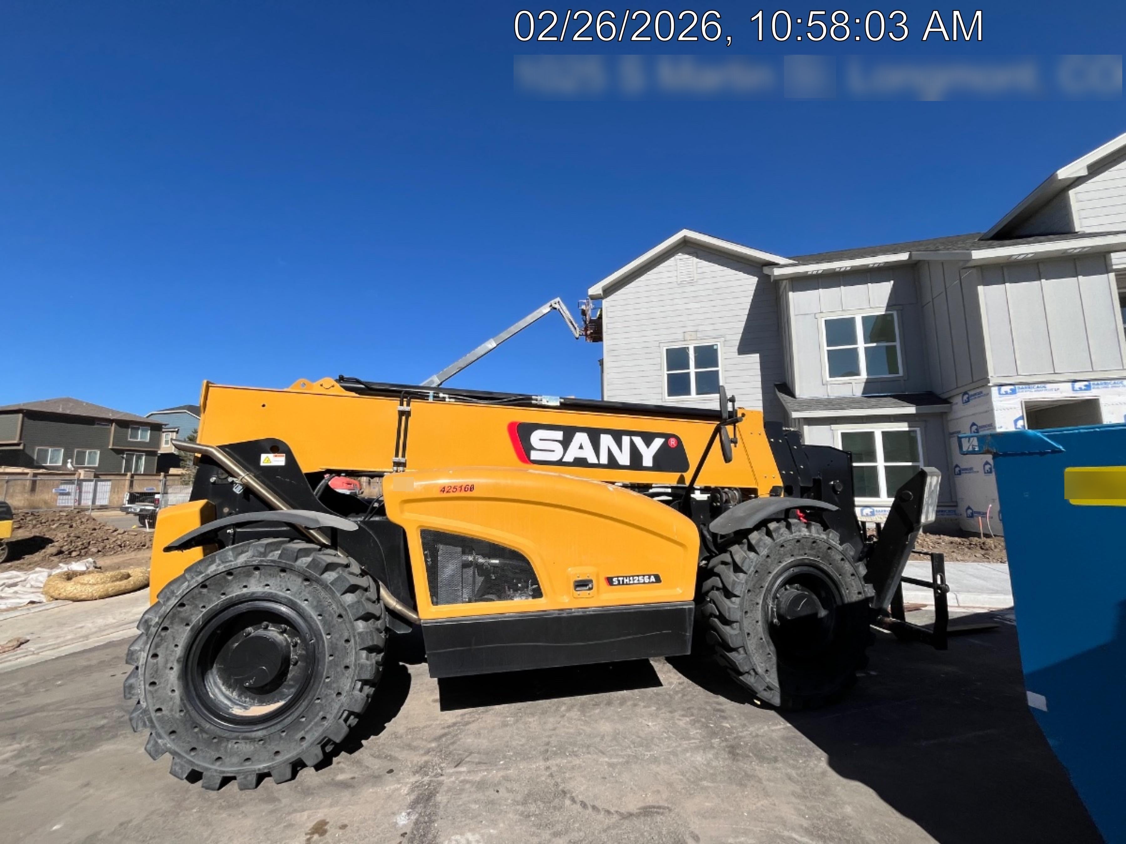 2024 SANY STH1256A