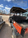 2022 Kubota RTV-X1140W-H Plastic Canopy, Windshield Acrylic Clear, LED Strobe Light, Wire Harness Kit, Back up Alarm