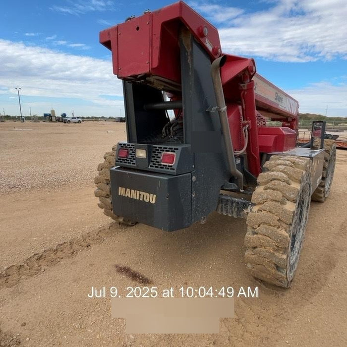 2018 Manitou MTA10055 Manitou MTA10055 - Canopy, Worklights, Beacon, 66" Carriage, 60" Forks, Solid Tires, Aux Hydraulics