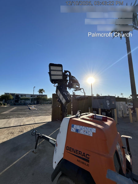 2023 Generac MLT2 Diesel, Flex Switch 120V Input, Powerzone Controller, 
(4) 320W LED Lights, 4kW Generator, 39.9 Gal Fuel Tank, 2" Ball, T3