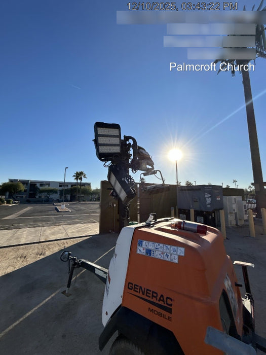 2023 Generac MLT2 Diesel, Flex Switch 120V Input, Powerzone Controller, 
(4) 320W LED Lights, 4kW Generator, 39.9 Gal Fuel Tank, 2" Ball, T3