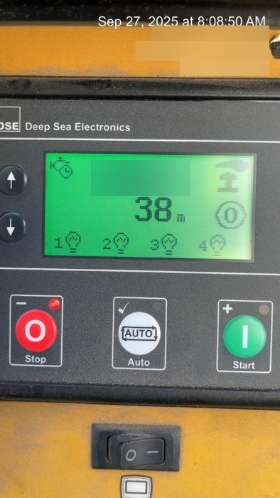 2021 Allmand NLV3GR (4) LED Light Fixture 350W, 23' Vertical Mast, 3kW Prime, Towable, Deep Sea L401, Leveling Jacks, Yanmar T4F 5.8hp