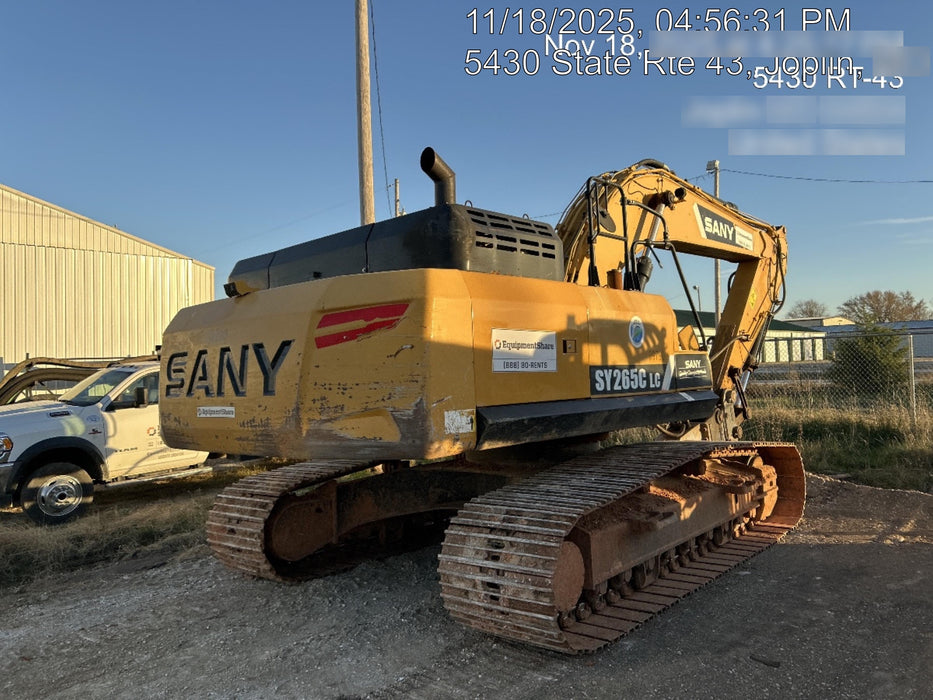 2019 SANY SY265C LC