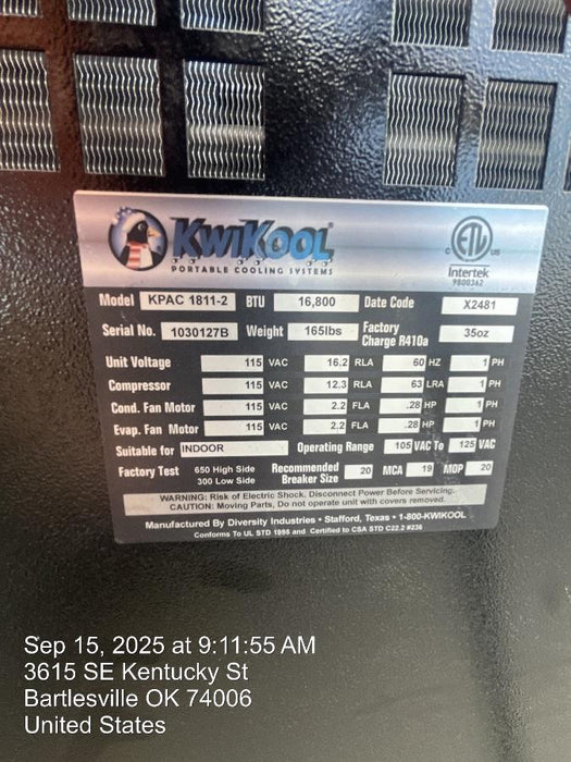 2023 KWIKOOL KPAC1811-2