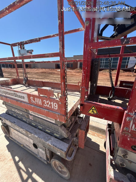 2019 Skyjack SJIII-3219 Standard Options, Trojan Batteries