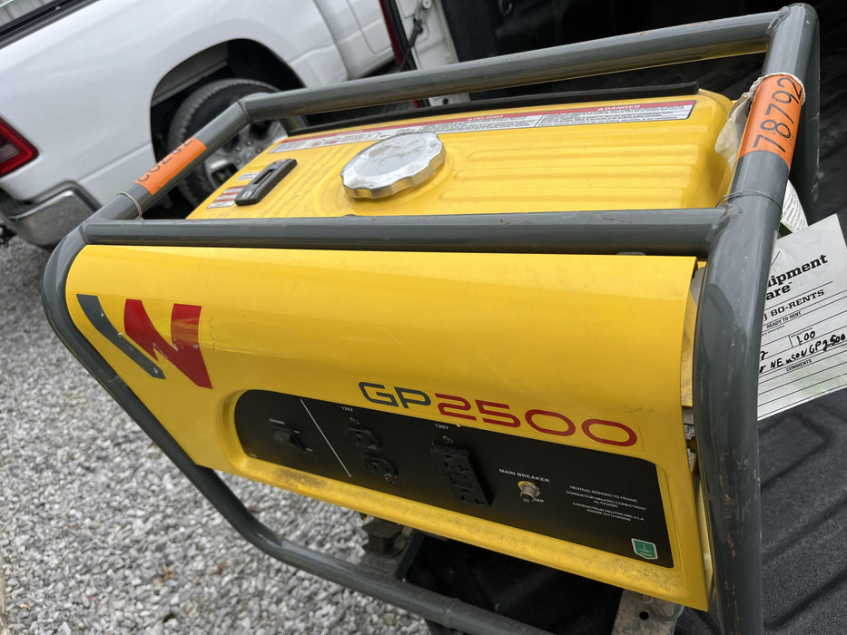 2020 WACKER NEUSON GP2500A