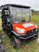 2022 Kubota RTV-X1140W-H Plastic Canopy, Windshield Acrylic Clear, LED Strobe Light, Wire Harness Kit, Back up Alarm