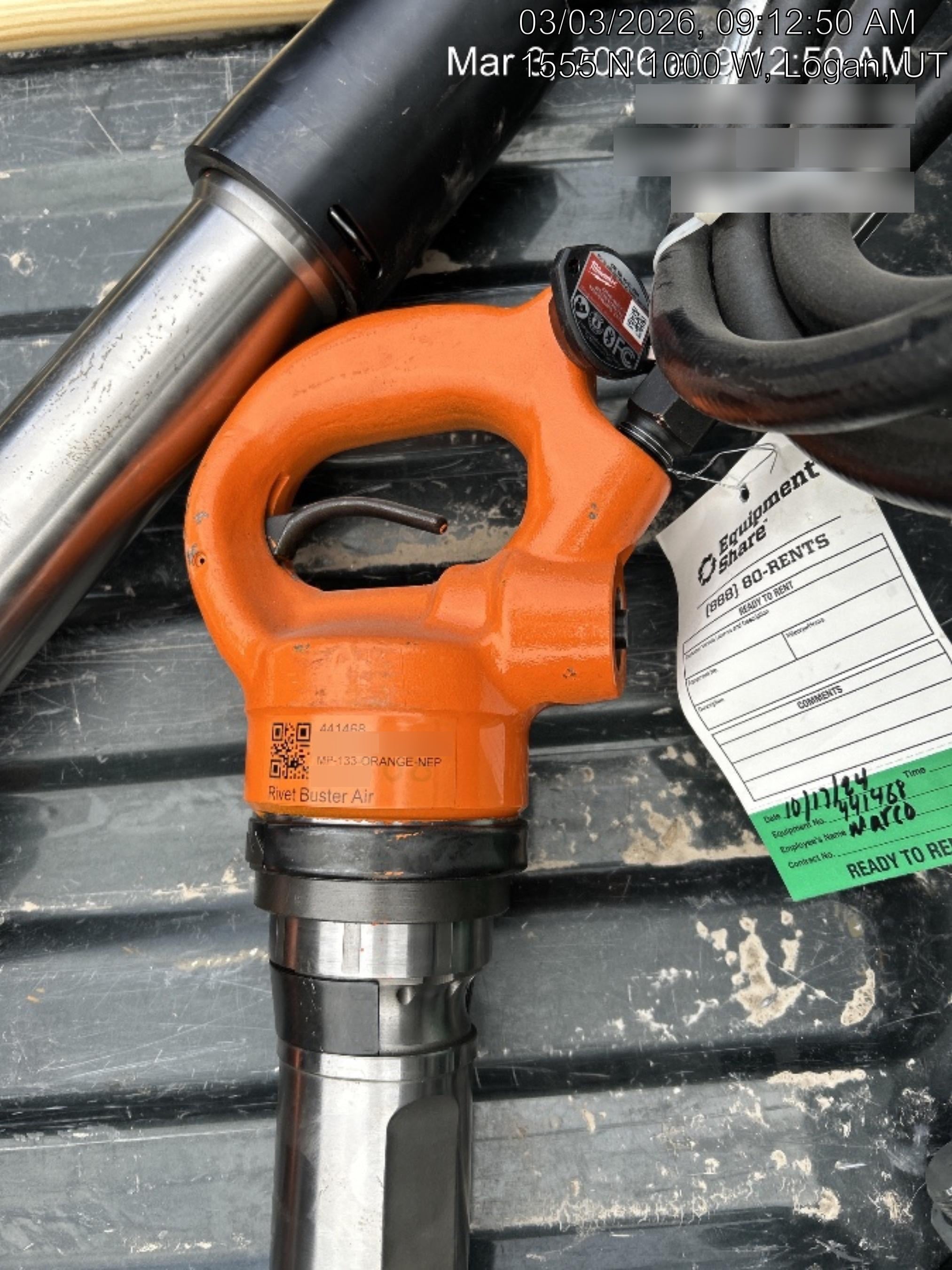 2024 MICHIGAN PNEUMATIC MP-133-ORANGE-NEP
