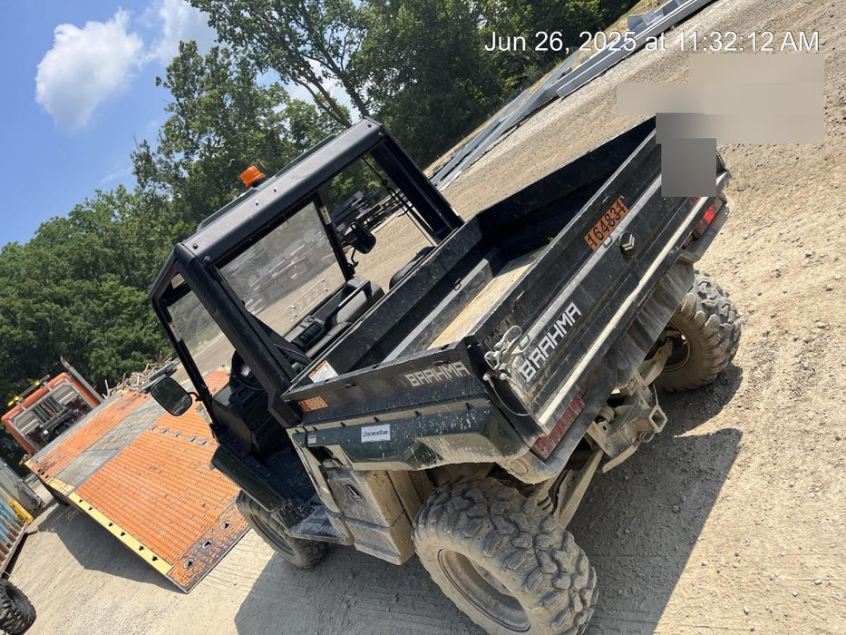 2021 Yanmar YU1000 Canopy, Steel Wheel, Poly WindShield, Beacon, Backup Alarm