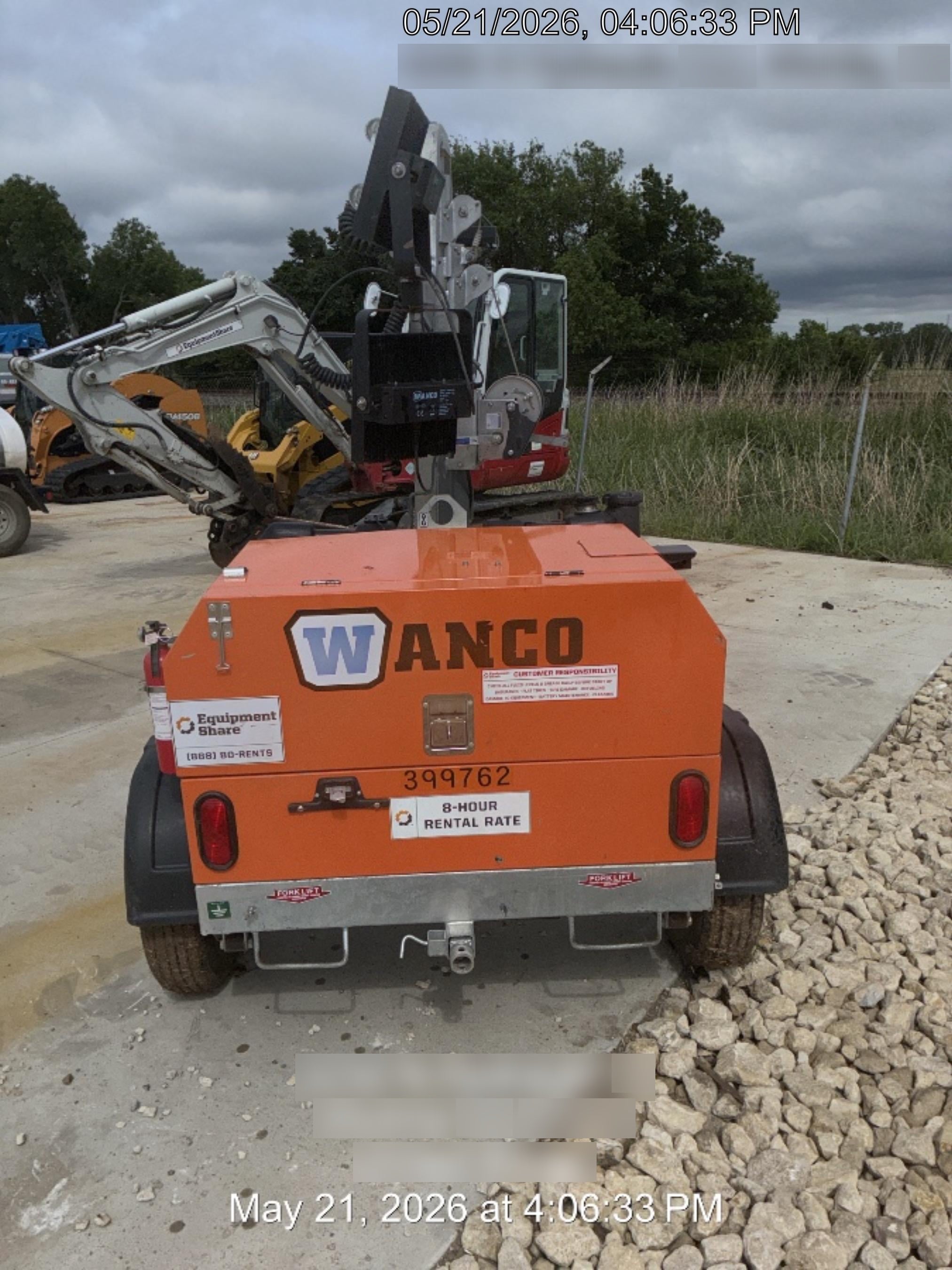 2024 Wanco WLTT-4MM4K Diesel, Deep Sea Controller, Shore Power Plug, Auto Start, (4) 350W LED Floodlights, 4kW Generator, 60 Gal Fuel Tank, 2" Ball, T3