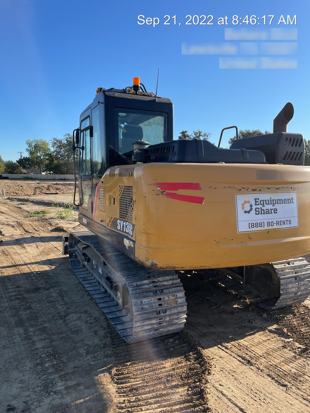 2019 SANY SY135C