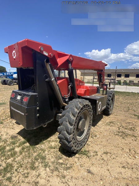 2020 Manitou MTA8044 74hp T4F, Open ROPS, Cab and Boom LED work lights, Auxiliary Hydraulics, Solid Tires, Amber strobe, Lift Hook w/66" Carriage, 60" Forks