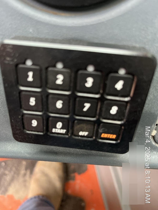 2019 JLG 1255 JLG 1255 T4F w/Full Cab, HVAC, Solid Tires, Work Lights/Beacon, 60" Carriage/Forks