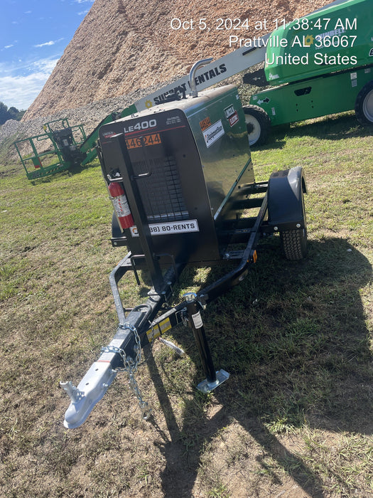 2024 Lincoln Electric LE400 Kubota V1505, Trlr, Cable Rack, Light Kit, ES Decals, T3