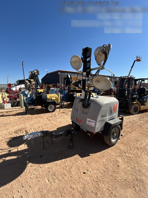 2018 Wacker Neuson LTV6L-MH Wacker Neuson LTV6L Mobile Light Tower w/Fuel Level Sensor Installed