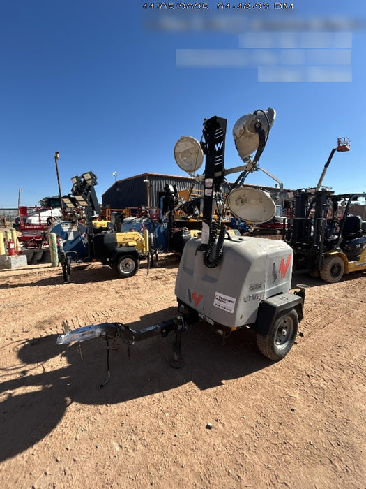 2018 Wacker Neuson LTV6L-MH Wacker Neuson LTV6L Mobile Light Tower w/Fuel Level Sensor Installed