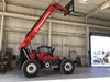 2019 Manitou MTA10055 Canopy, 120 HP, Solid Tires, Work Lights, Lift Hook, Auxiliary Hydraulics 66" Carriage and 60" Forks