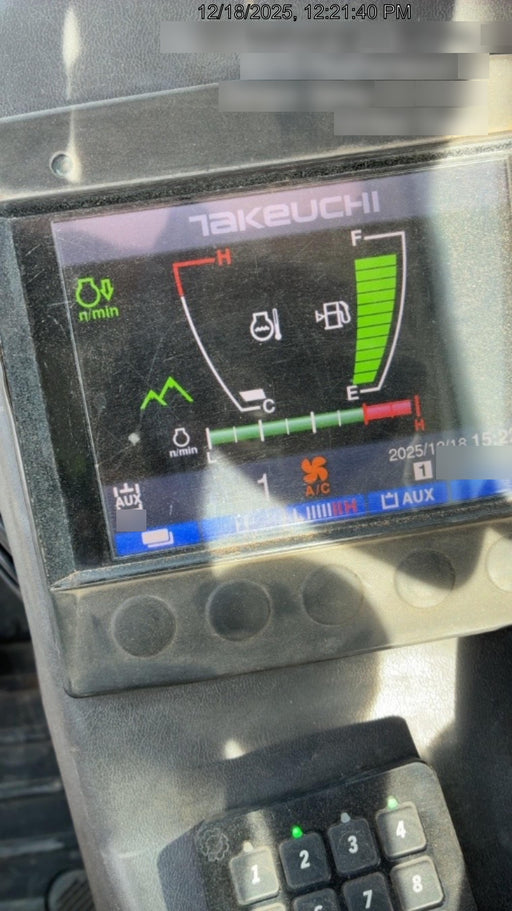 2021 TAKEUCHI TB260-CR