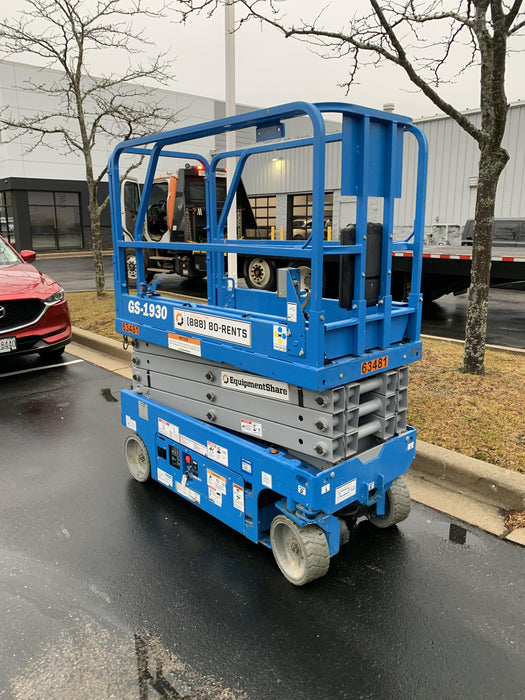 2020 Genie GS-1930 Solid Non Marking Tires, Beacon, Folding rails with half height swing gate