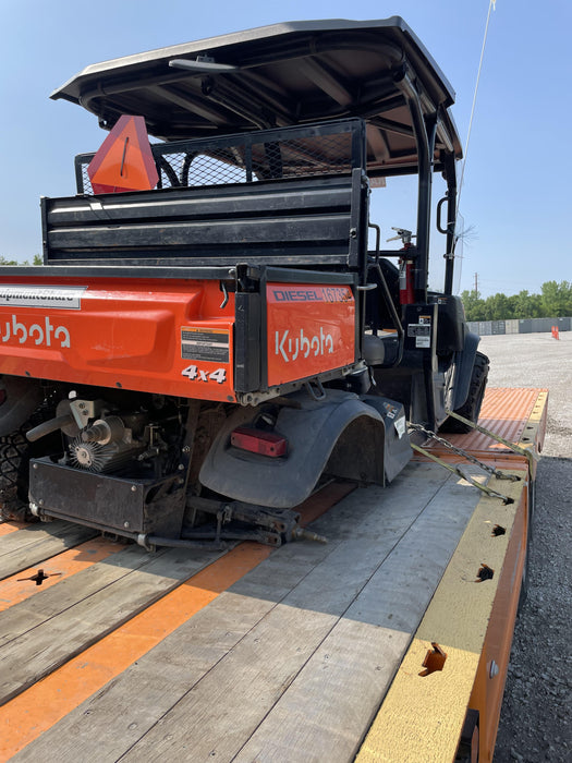 2022 Kubota RTV-X1140W-H Plastic Canopy, Windshield Acrylic Clear, LED Strobe Light, Wire Harness Kit, Back up Alarm