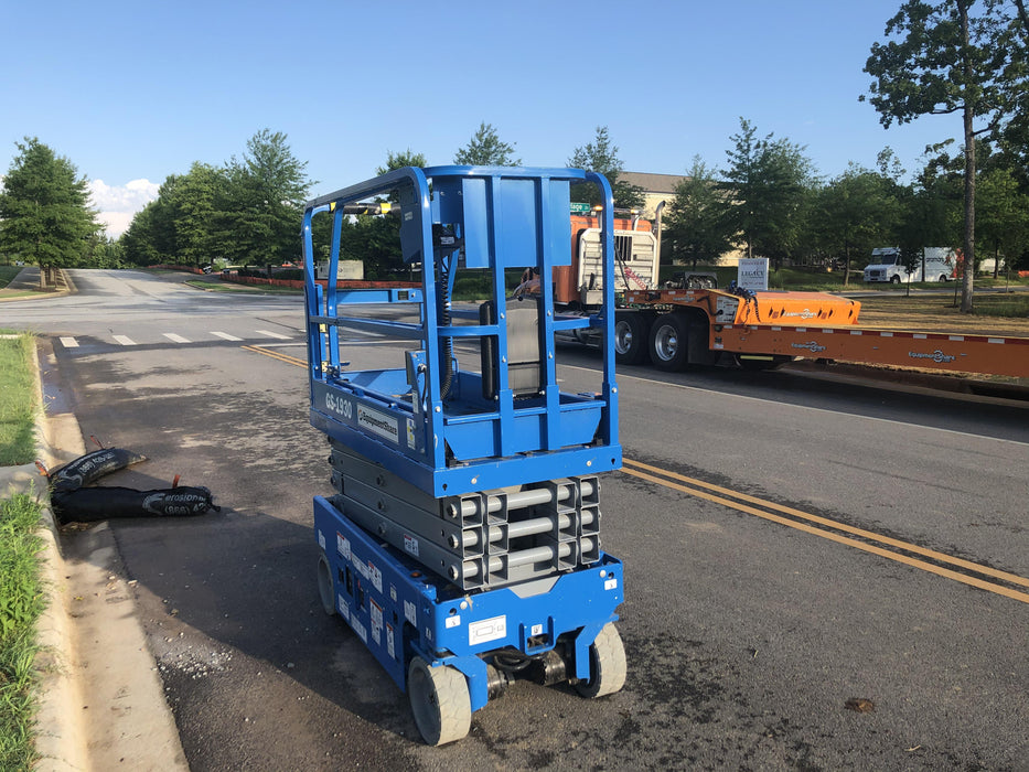 2020 Genie GS-1930 Solid Non Marking Tires, Beacon, Folding rails with half height swing gate