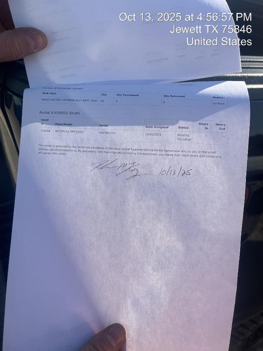 2021 MOTOROLA XPR3300E