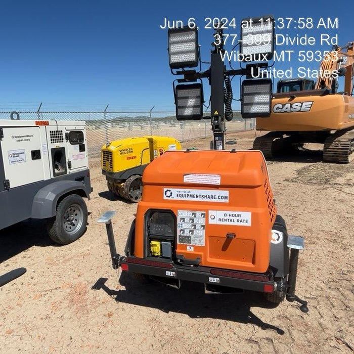 2023 Generac MLT2 Diesel, Flex Switch 120V Input, Powerzone Controller, (4) 320W LED Lights, 4kW Generator, 39.9 Gal Fuel Tank, 2" Ball, T3