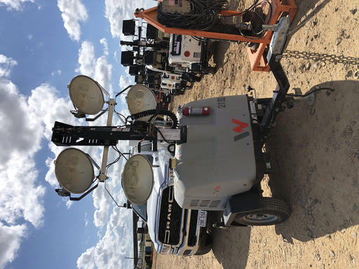 2019 Wacker Neuson LTV6L-MH Wacker Neuson LTV6L Mobile Light Tower w/Fuel Level Sensor Installed