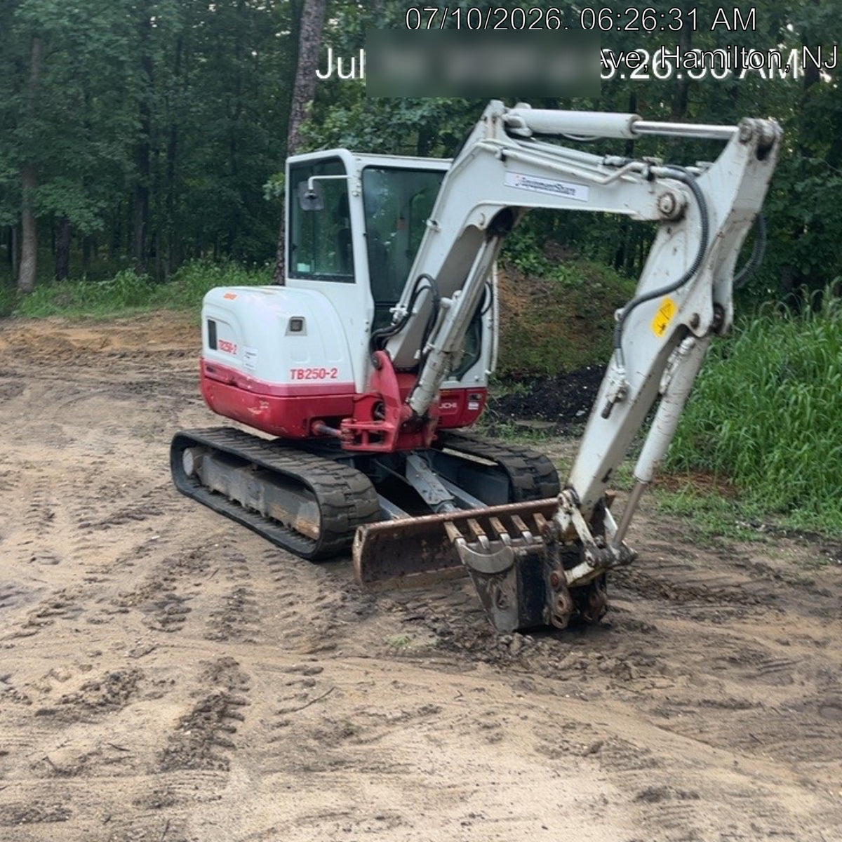 2020 TAKEUCHI TB250-2C